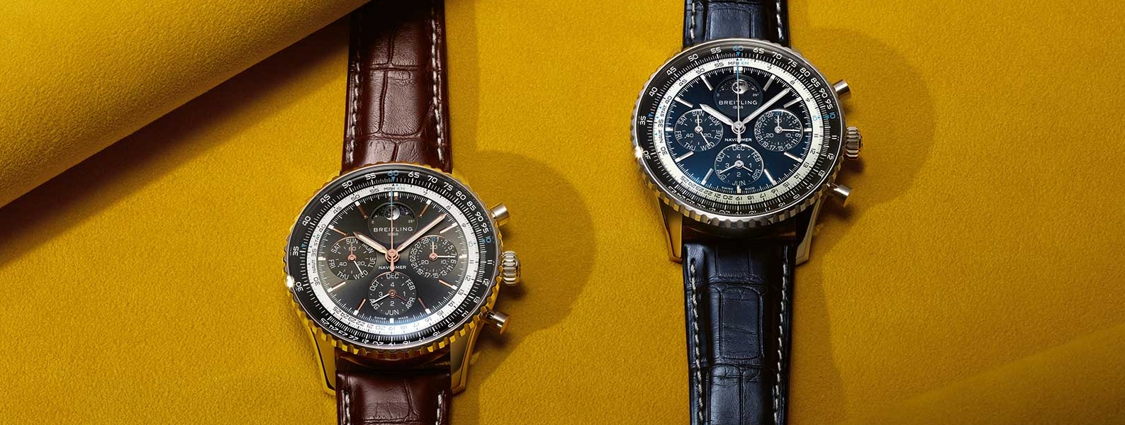 Breitling Forever: 1:1 Replica Breitling Navitimer B19 Chronograph 43 Perpetual Calendar Watches